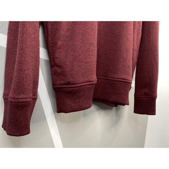 Travis Mathew 4 Button Red Long Sleeve Micro Fleece Pullover Sweater Men’s Large - Picture 6 of 16